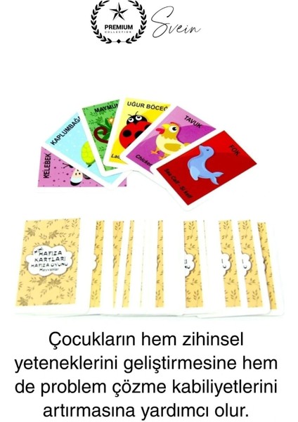 Ikili Hafıza Kartları Çocuk Eğitici Eşleştirme Oyun Seti Zeka Gelişim Algı Dikkat Oyunu 108 Kart fiyatları