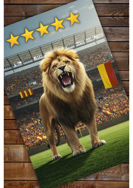 Sarı Kırmızı Taraftar Halısı Dijital Baskılı Dokuma Kaymaz Tabanlı Futbol Halısı Galatasaray Taraftar Hediyesi Halısı Ofis Halısı modelleri