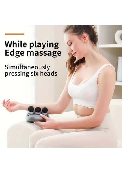 Six Headed Massage Gun Bel Masaj Aleti, Bel Masajı, Masaj Aleti fırsatları