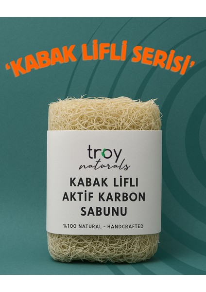Kabak Lifli Aktif Karbon Sabunu 160 gr