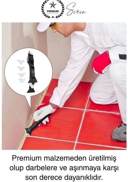 3'ü 1 Arada Fayans Derz Dolgu Silikon Kazıyıcı Sıyırıcı Uygulayıcı Aparat Mutfak Banyo Kapı Pencere fırsatları