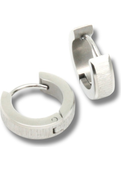 9 mm Çelik Parıltılı Küpe