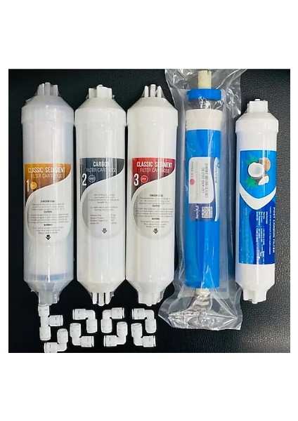 Kapalı Kasa Su Arıtma Cihazı Filtresi 5 Aşama Quick Set