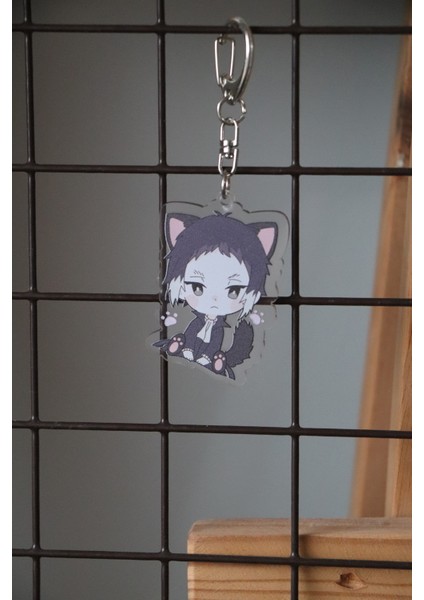 Bungou Stray Dogs Ryunosuke Akutagawa Anahtarlık Çanta Süsü