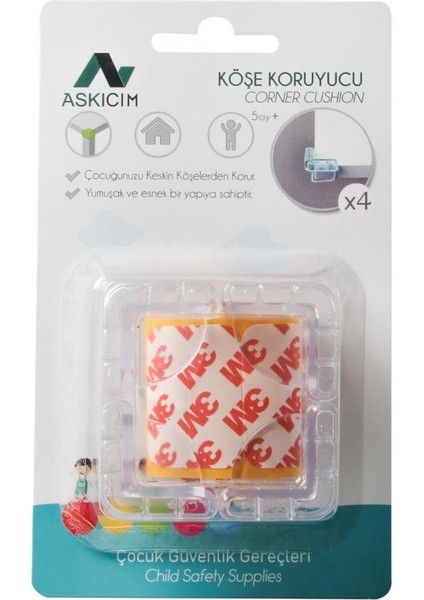 Köşe Kenar Koruyucu, Dekoratif Silikon Yumuşak Köşe Koruyucu, 8 Adet Bebek , Çocuk Emniyet modelleri
