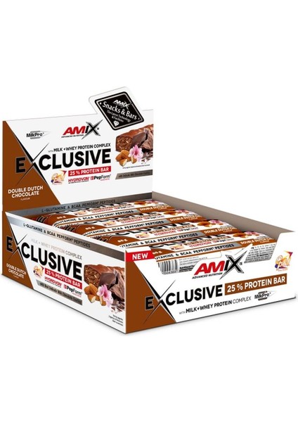 Amıx Exclusive Protein Bar 12x85 gr
