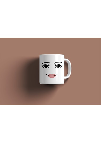 Kupa Bardak - Roblox Kadın Karakter Desenli Kupa Bardak - Hediyelik Kupa Bardak fırsatları