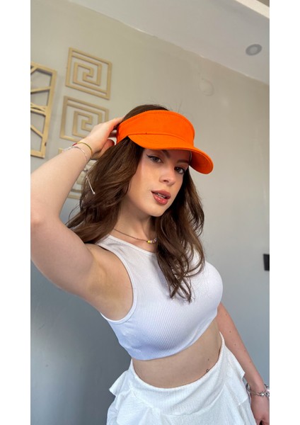 Uv Koruyuculu Unisex Siperlikli Tenisci Şapka