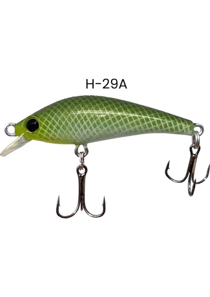 Hergele Super Pırpır Lrf Dalarlı Maket Balık Rapala Suni Yem 5,5 gr 60 mm 50 cm Dalar Zıpır