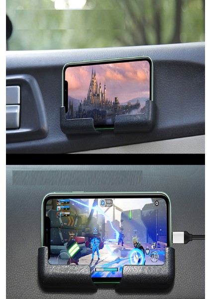 Büro Ev Ofis Arabası Için Araç Içi Ayarlanır Navigasyon Torpido Şarj Standı Oto Telefon Tutucu