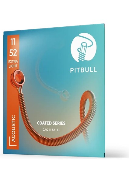 Coated Seri Akustik Gitar Teli Cag 11-52 El 3p Csw fiyatları