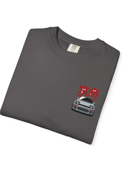 Initial D - Oversize Unisex Tişört Streetwear Etiole Studio