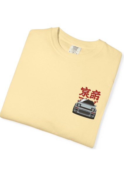 Initial D - Oversize Unisex Tişört Streetwear Etiole Studio