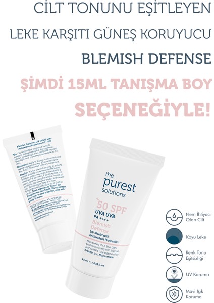 The Purest Solutions Kuru ve Karma Ciltler Için Seyahat Boy Cilt Bakım Seti
