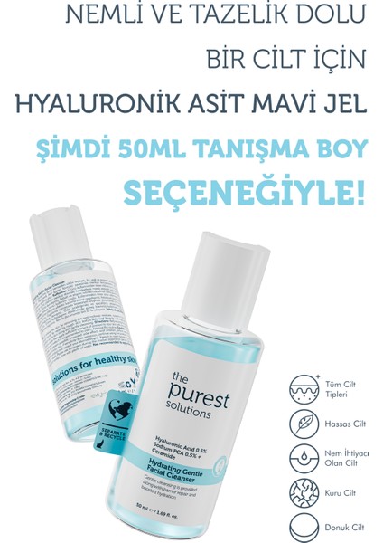 The Purest Solutions Kuru ve Karma Ciltler Için Seyahat Boy Cilt Bakım Seti