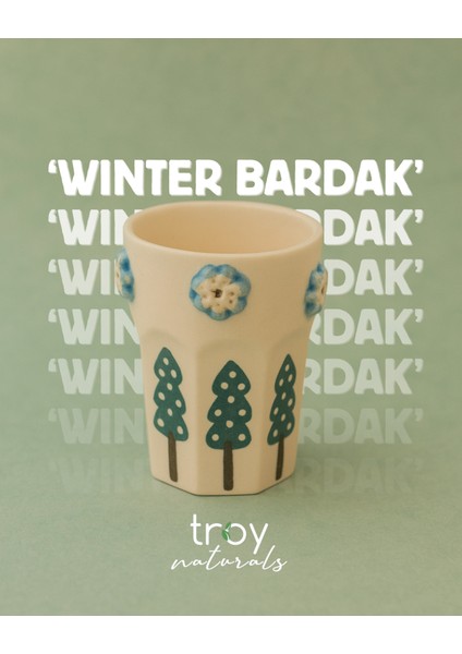 Seramik Winter Bardak