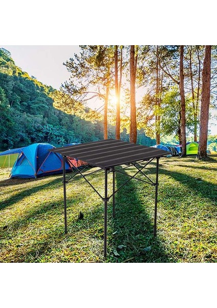 Katlanabilir Kamp, Piknik, Plaj Masası 70X66X70