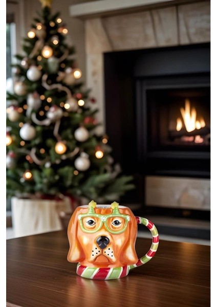 New Year Yılbaşı Animal Dog Mug 490 ml