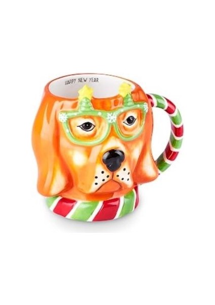 New Year Yılbaşı Animal Dog Mug 490 ml fiyatları