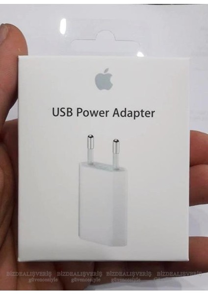 Apple iPhone 5, 6, 7, 8, X, Orjinal Şarj Adaptörü Başlık fırsatları