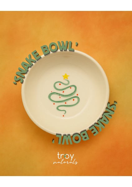 Seramik Snake Bowl Kase