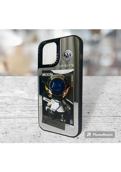 Iphone 13 Pro Max Aynalı Desenli Telefon Uyumlu