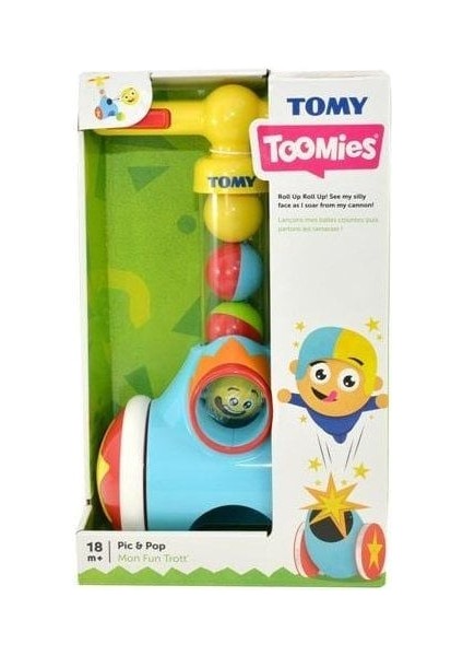 71161 Tomy Toomies Yakala Fırlat +18 Ay