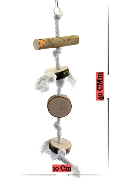 Trendme Doğal Papağan Oyuncağı Büyük Boy fiyatları