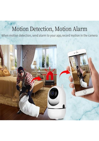 Hafıza Kartlı Wifi Kamera Bebek Telsiz Kamera Hareket Algılama Ile Izleme Ses Dinleme