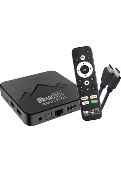 32 GB HDD 4 GB Ram Bluetooth 5g Ses Komut Kumandalı Androıd Tv Box