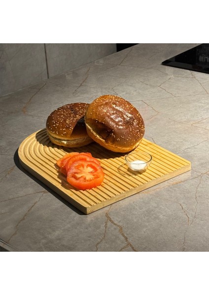 Oval Bambu Sunum ve Kesim Tahtası - 32.5 x 24.5 cm, Çok Amaçlı ve Şık Tasarım modelleri