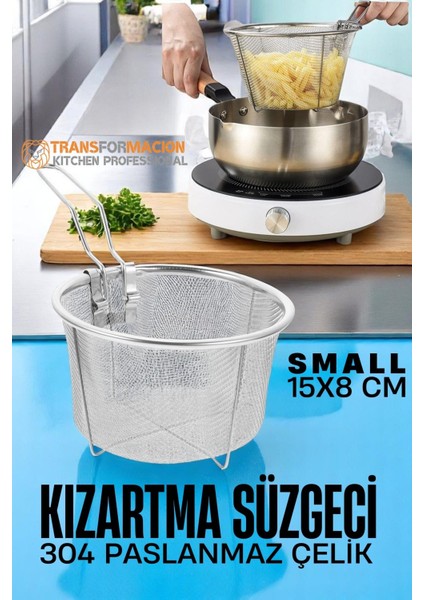 Kızartma Süzgeci Patates Kızartma Filtresi 304 Paslanmaz Çelik 721721