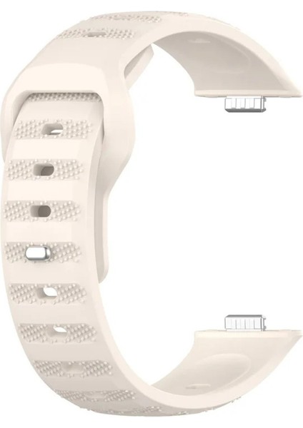 Huawei Watch Fit 3 / Fit 4 / Fit 4 Pro Nokta Detay Spor Esnek Ayarlanabilir Silikon Kayış Şık Kordon fiyatları