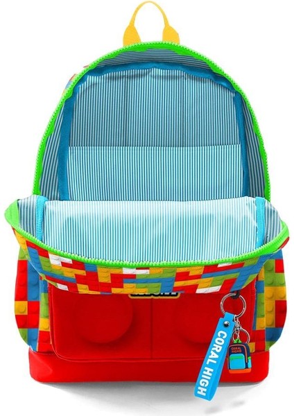 Desenli Okul Çantası Beslenme Kalemlik 3lü Set 23775 modelleri