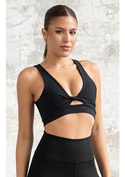 Fresnes Göğüs Dekolteli Spor Büstiyer ( Sporcu Sütyeni )