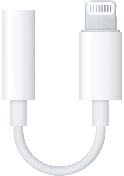 Apple iPhone Lightning To 3.5 mm Headphone Aux Jack Adapter Dönüştürücü - iPhone iPad Ipod Için Standart Çivi Jack Kulaklıklarınızı Kullanmanızı Sağlar