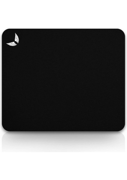 Gaming Oyuncu Gamer Mouse Pad, Kaymaz Taban Orta Boy Medium Ofis Tipi Mouse Ped, Fare Altlığı, Düz Masa Koruyucu Klavye Altı Mousepad, Siyah, 27X23 cm