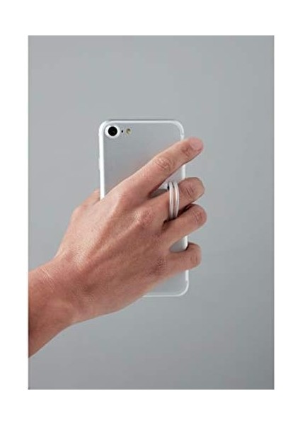 MO9657-18 Telefon Tutucu Stand, Koyu Gri