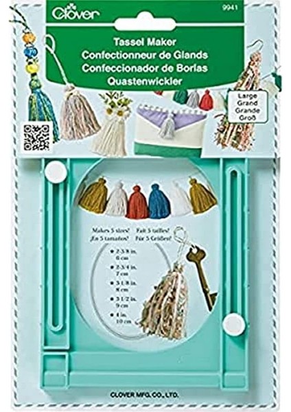 Püsküllü Sarıcı / Ve3 Büyük Püsküllü Maker, Plastik, Yeşil