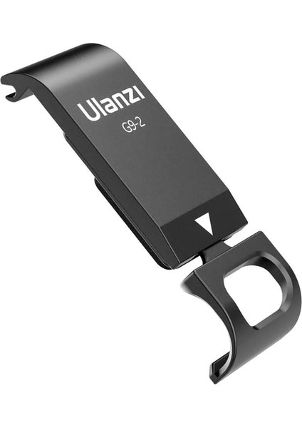 G9-2 Pil Kılıfı Çıkarılabilir Şarj Bağlantı Noktası Adaptörü Alüminyum Gopro Hero 9 ve Gopro Hero 10 Siyah ile Uyumlu