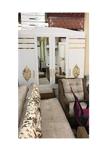 Pvc Bant Altın 3cm x 10 Metre, Dekorasyon Bandı, Mobilya, Kapı ve Duvar Süsü
