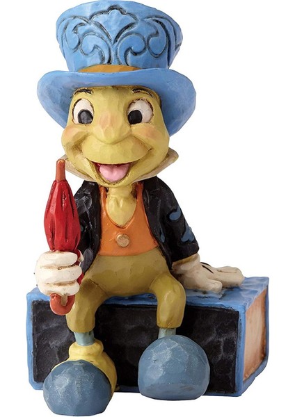 Geleneklerine Göre 4054286 Jiminy Kriket Mini Figür, Taş, Renkli, 4 x 5 x 7 cm