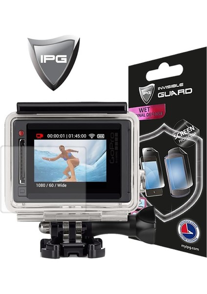 Gopro Hero 4 Silver Camera LCD 1.75 Inç 2 Adet