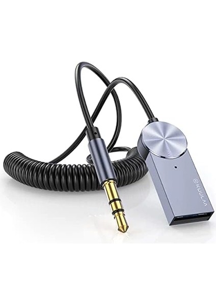 USB Bluetooth 5.0 3.5 Aux Receiver Aux Wireless Araç Kiti
