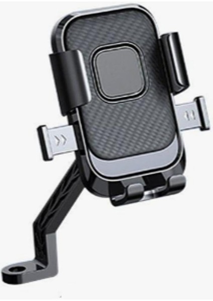 Motor,motosiklet,bisiklet,scooter Için 360 Derece Dönebilen Dikiz Aynası Versiyonu Telefon Tutucu Aparat