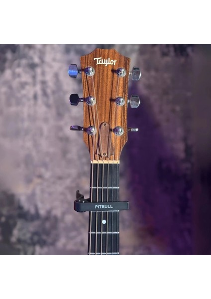 Premium Gitar Kaposu – Tüm Telli Çalgılar Için Profesyonel Kapo + Pena Hediyeli