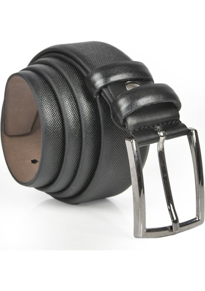 3,5 cm Lazer Işlemeli Klasik Deri Kemer 2402628 modelleri