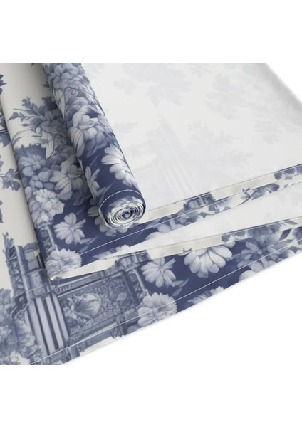 Chinoiserie Mavi Desen Ranır - Runner