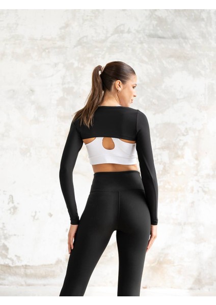 Siyah Spor Bolero