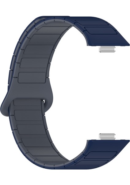 Huawei Watch Fit 3 / Fit 4 / Fit 4 Pro Uyum Manyetik Silikon Bakla Desen Kordon Ayarlanabilir Kayış modelleri